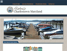 Tablet Screenshot of charlestownmd.org